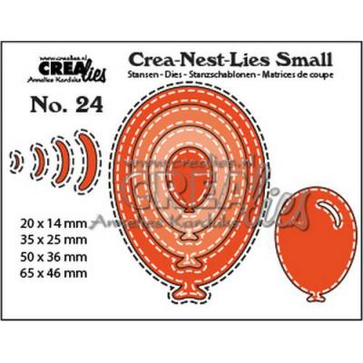 Crealies Crea-nest-Lies dies - Luftballon mit Naht